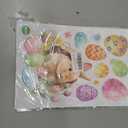 4 x Easter Window Clings Decorations - 9 Sheets Double-Sided Reusable Bunny Egg Flower Stickers, Anti-Collision Spring Decor for Glass, Mirror, Tile - Perfect for Home, Office & Classroom