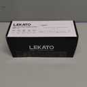 LEKATO Guitar Pedal Power Supply, True Isolated Pedal Power Supply with 10 Ports, USB Port, Short Circuit Protection, Guitar Pedal Power DC Output 9V 12V 18V for Effect Pedal