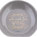 Karma, Spoon Rest for Stove Top, Cooking Spoon Holder for Kitchen Countertop, Chic Spoon Rest, Farmhouse Kitchen Decor, Housewarming Gifts, Will Cook for Wine (One Size)