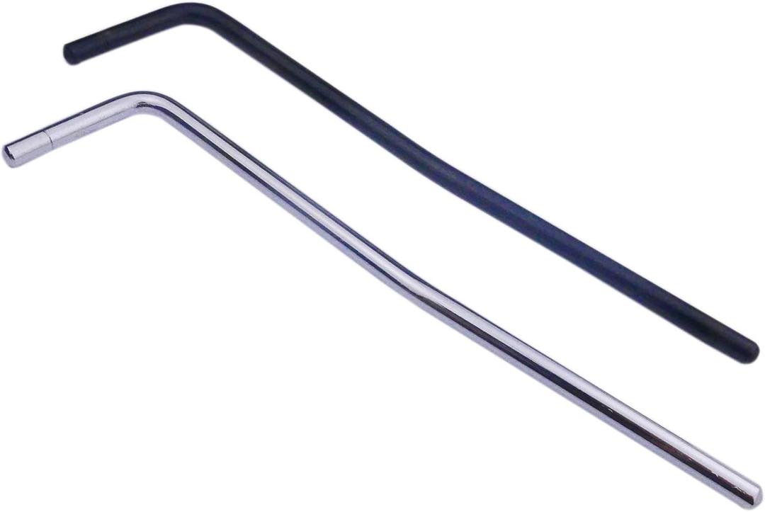 Guyker 2Pcs Guitar Tremolo Arm Whammy Bridge Bar Dia. 5.5mm (0.22") for Ibanez EDGE III/SAT Pro II/FAT 10 / FAT 20 / SA260QM Electric Guitar Replacement