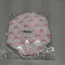 Cute Small Floral Cotton Makeup Bag, Quilted Zipper Pouch with Coquette Bear for Women and Girls, Kawaii Travel Cosmetic Bags for Purse(12White-pink bow)