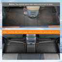 powoq Hybrid Floor Mat Compatible with 2022-2026 Ford Maverick Bed Mat TPE Truck Liner Truck Bed Mat Floor Liner Replacement for 2022 2023 2024 2025 2026 Ford Maverick Accessories
