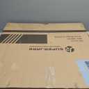 SUPERJARE 0.56'' Thick 6 Pcs 24 Sq Ft Rubber Top Exercise Equipment Mats, High Density EVA Foam Mats with Rubber Top, Interlocking Gym Flooring for Home Gym, Protective Workout Mat, Black/Grey