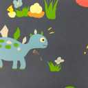 Eiury Toddler Booster Seat for Dining Table, Portable Kids Booster Seat with Safety Buckles Portable Increasing Booster Cushion with Non-Slip Bottom (Blue Dinosaur)