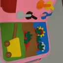 Exorany Busy Board Montessori Toys for Toddler Girl Birthday Gifts, Busy Book Sensory Learning Toys for Toddlers, Toddler Girl Airplane Car Travel Toy Educational Activities, Medium