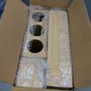 9 in 1 Bamboo Storage Bag Organizer for Kitchen Drawer, Bamboo Kitchen Drawer Organizer with Cutter, Foil and Plastic Wrap Dispenser, Ideal Storage for Gallon, Quart, Sandwich and Snack Bags