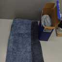 MIULEE Pack of 4 Couch Throw Pillow Covers 18x18 Inch Neutral Blue Soft Decorative Chenille Pillow Covers Farmhouse Accent Cushion Covers for Boho Western Spring Coastal Decor Sofa Bed Living Room