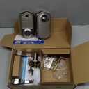 Veise VE017-L Fingerprint Smart Lock with Lever Handles, App Control, Keyless Entry Front Door Lock Set, Electronic Digital Keypad Deadbolt, Remote Grant, Emergency Power Port, Auto Lock, Satin Nickel