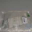 IBENZER Compatible with MacBook 12 Inch Case, Hard Shell Case Cover for Mac 12 with Retina Display Model A1534 2020 2019 2018 2017 2016 2015, Crystal Clear, MM12CYCL-B