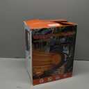 Buyplus Greenhouse Heater with Digital Thermostat, 1500W Outdoor Heaters for Patio, Overheat Protection & 3S Fast Heating, Electric Space Heater for Patio, Garage, Greenhouse, Flower House, Silver