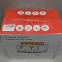 Toaster 4 Slice Retro Stainless Steel,Best Prime 4 Slice Toaster Wide Solt with 7 Shade Settings, Perfect for Waffles, Bagels and More Lainsten T-527