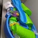 Step2 Rain Showers Splash Pond Water Table, Kids Water and Sand Activity Sensory Playset, Summer Outdoor Toys, 13 Piece Water Toy Accessories, For Toddlers 1.5+ Years Old, Blue & Green