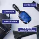 FHI Heat UNbrush Detangling Brush for Pain-Free Brushing on All Wet or Dry Hair Types Durable DuoFlex Anti-Static Bristles, Lightweight Handle, Vented Hair Brush