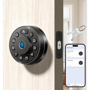 Veise Smart Fingerprint Locks, 7-in-1 Keyless Entry Door Lock, App Control, Electronic Digital Keypad, Biometric Deadbolt for Front Door