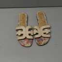Sam Edelman Women's Bay Flat Sandal, Ecru Sand, 7,5