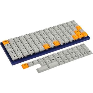 YMDK 75 Keys DSA Dye Sub PBT Keycaps Suitable for Ortholinear Layout MX Keyboard XD75 ID75 Planck Preonic Niu40 (Only Keycap)