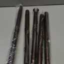 Bronze Shower Curtain Rod, Shower Tension Rod Adjustable 30 To 76 Inch,Shower Curtain Rods Spring Tension For Bathroom No Drilling No Rust (Brown)