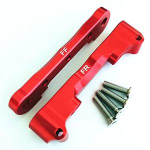 EPTNNASO Aluminum Front Suspension Link Mount Red for Arrma AR330378 AR330379 Front Felony Infraction Kraton Limitless Mojave Outcast Notorious Senton Tailon Typhon