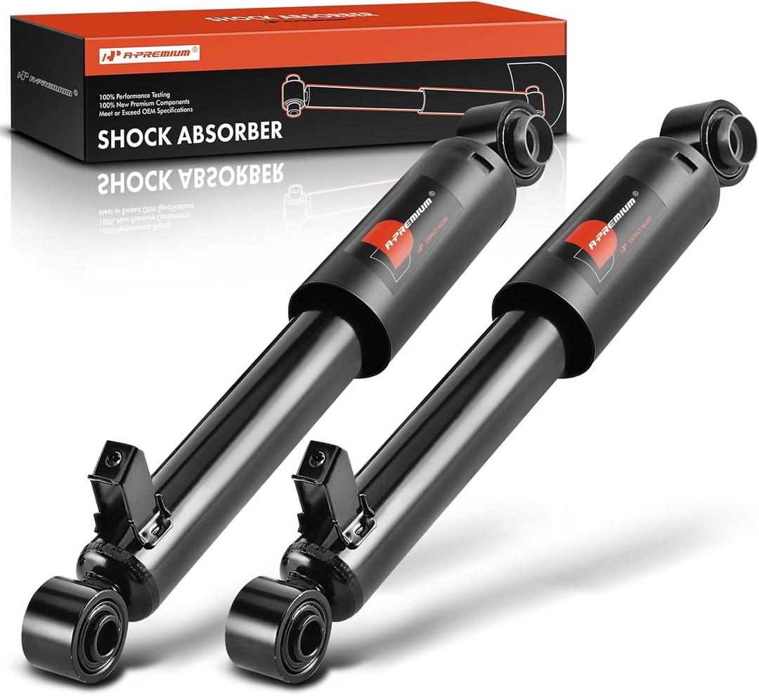A-Premium Rear Shock Absorber Compatible with Hyundai Santa Fe 2013-2018, Santa Fe Sport 2013-2018 & Kia Sorento 2014-2015, AWD, Driver and Passenger Side