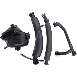 NewYall Crankcase Vent Ventilation Valve Breather Hose Kit for BMW E90 E91 E60 E61 N52 323i 525i 525xi 530i 530xi Z4 2004-2008