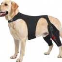 Pawfun Dog Knee Brace for Torn ACL Hind Leg- Dog Leg Support Brace with Metal Stabilizers for Torn CCL, Limping, Luxating Patella, Ligament Injuries, Hip Dysplasia& Arthritis, XL & Vest5