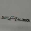 Leather Bands Compatible with Google Pixel Watch 4 3 Band 41mm/ Pixel Watch 2 Band/Pixel Watch Band for Women Men, Boho Watch Bracelets Wrap Genuine Leather Watch Strap for Google Watch Band (Blue Turquoise)