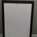 12x18 Picture Frame Black Plastic with Glass Front Front Loading Design, Wall or Tabletop Display, Vertical or Horizontal, For Photos & Artwork, Instruction Sheet Included, 2 Pack