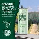 Maison Perrier Forever Lime Flavored Sparkling Water, 11.15 Fl Oz Cans, 8 Count, 3 Pack