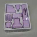 Bikini Trimmer for Women,5-in-1 Electric Razors for Women,Electric Shaver for Women's,IPX7 Waterproof Trimmer for Men Legs,with 5 Replaceable Blade Heads,USB Recharge DockPurple