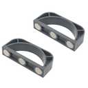 2Pcs Magnetic Ice Maker Scoop Holder Replacement, for Opal 1.0&2.0 Ice Maker, Grey