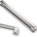 Asidrama 10 Pack 7.5 Inch(192mm) Brushed Satin Nickel Kitchen Cabinet Handles Cabinet Pulls Kitchen Cabinet Hardware for Cupboard Drawer Pulls