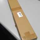 Homease Tension Shower Curtain Rods 102.4-122 Inch Room Divider Never Rust Adjustable Spring Rods for Window Bathroom Balcony Storeroom Laundry Non-slip No Drilling Easy to Install Black Matte