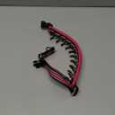 Martingale No Pull Dog Collar for Large Medium Small Dogs, Heavy Duty Nylon Adjustable Reflective Anti Pull Slip Collar with Buckle for Training Walking Hunting S Hot Pink (S (11"-15" Neck, 1" Wide))