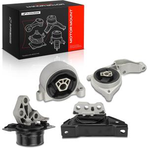 A-Premium Engine Motor Mount and Transmission Mount Kit, Set of 4 | Compatible with Saturn Vue 2008 2009 2010, 2.4L, Automatic Transmission Only, Reduce Vibration and Noise