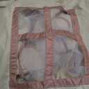 Besrey Kids Play Tent 2 in 1 with Padded Mat and Lights, Large Kids Playhouse with 2 Doors & 4 Windows, Indoor & Outdoor, Christmas Toddler Tent, 51" x35" x 51" (White)