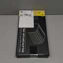 Sofa Arm Tray,Acacia Wood Folding Couch Arm Tray,Sofa Armrest Trays with Anti-Slip Pad for Drinks,Snacks,Phone,Remote Control (Brown)