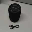 ZEALOT Portable Speaker 20W, Bluetooth Speaker Waterproof, Bocinas Bluetooth, IPX6 Waterproof, Wireless Pair, Clear Stereo Audio/BT5.2/ RGB Light/USB/TF, for Home/Outdoor/Beach (Black)