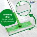 Swiffer Sweep + Mop, Wet Pads Refill, Floor Cleaner for Dirt, Dust, Hair, Cleaning Cloths for Mopping Home, Bathroom, Kitchen, All Purpose Multi-Surface Floor Wipes, Gain, 24ct
