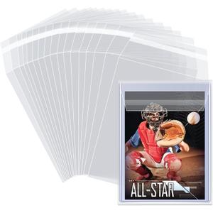 Top Loader Sleeves 100 Pack, Penny Sleeves for Top Loaders Trading Card Ultra Protection for Pro Collector (100Pack)