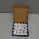 AGPtek 24 PCS LED Tealights Battery-Operated flameless Candles Lights For Wedding Birthday Party - White