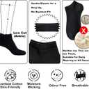 Womens Ankle Socks Cotton No-Show Comfortable Low-Cut Liner Kraft Paper Gift Box