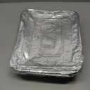 PLASTICPRO 5 Pack 8 Inch Square Aluminum Pans with Lids Disposable Tin Foil Pans Baking Pans Food Storage