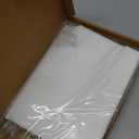 Amazon Basics Queen Pillowcase with Zipper, 100% Cotton Hypoallergenic, Pillow Protector, White (31 x 21 Inches), Pillows Not Included