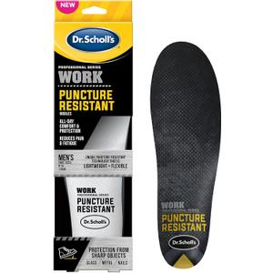 Dr. Scholl's Professional Series Work Puncture Resistant Insoles, Men's 8-14, Trim to Fit