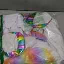 Morph Rainbow Unicorn Costume For Girls, Unicorn Costume Toddler, Girls Halloween Costumes, Halloween Costumes For Kids (4-6 Years)