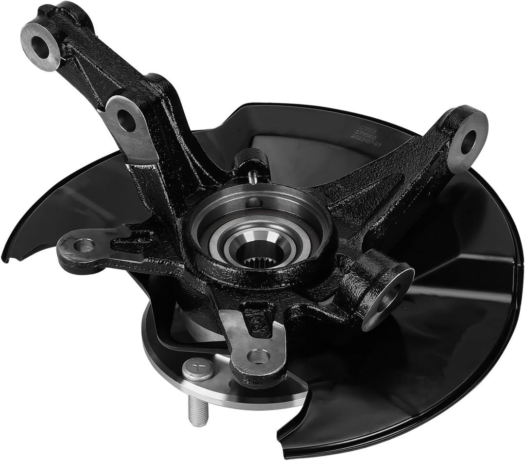 Front Left Steering Knuckle Wheel Bearing Hub Assembly Fit for 2006 2007 2008 2009 2010 2011 Honda for Civic Replace for # 698451 698-451 44300SNA952 44300TR0951