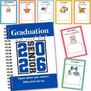 MDPrints Global Gift Card Holder for Graduates - Graduation Gift Card Books, Graduation Memory Booklet, Greeting Card Organizer for Seniors