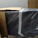 Baby Delight Lunaire Full Size Crib | Breathable Mesh Baby Crib | Tool-Free Assembly Baby Bed | Charcoal Tweed