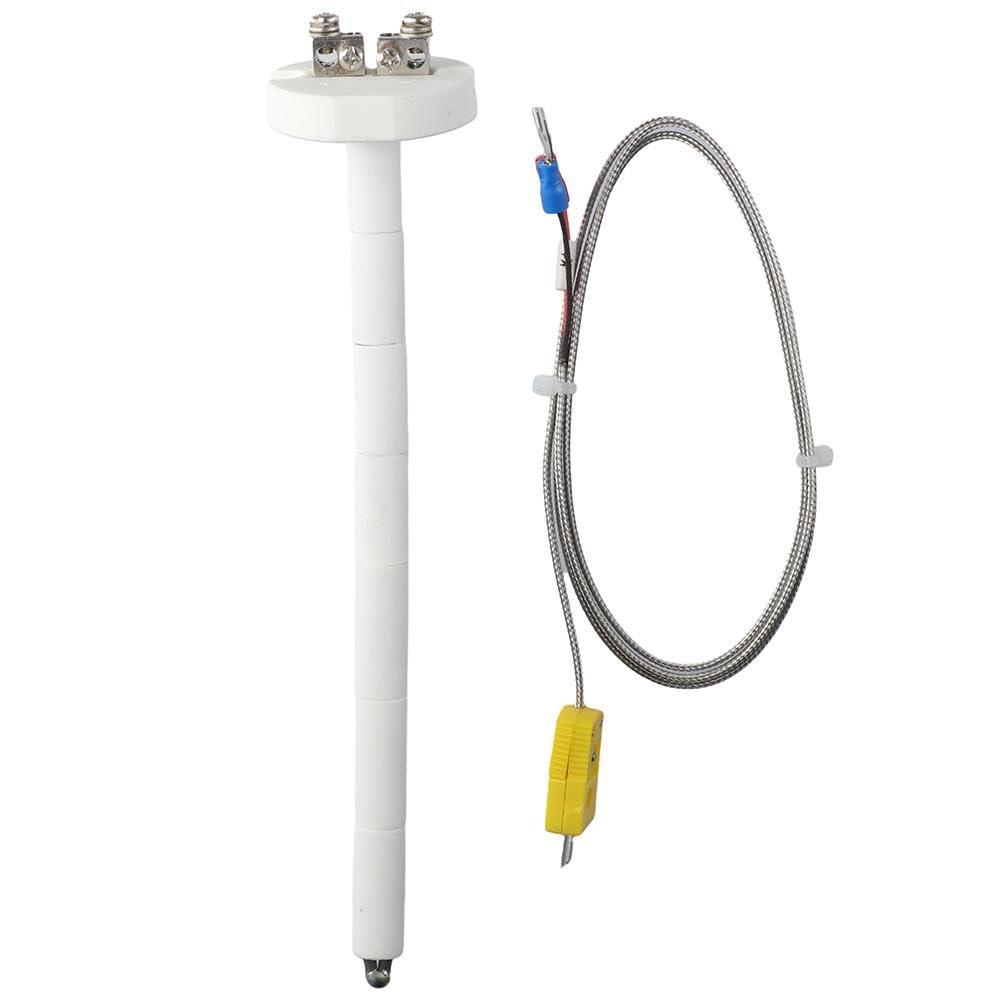 Temperature Sensor 0?~1300? Versatile Connector White K-Type Thermocouple Useful High Quality Ceramic Kiln Furnace Probe Muffle Furnace Oven