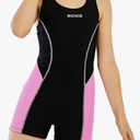 MIENOE Teen Girls' One Piece Swimsuits Kids UPF 50+ Sun Protection Bathing Suits with Chest Pads Athletic Girl Piece 2Xl